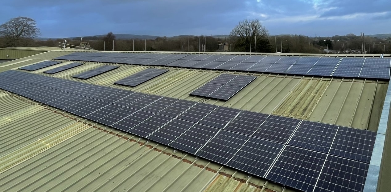 Wine wholesaler toasts carbon neutrality with the addition of a Centreco solar energy system.