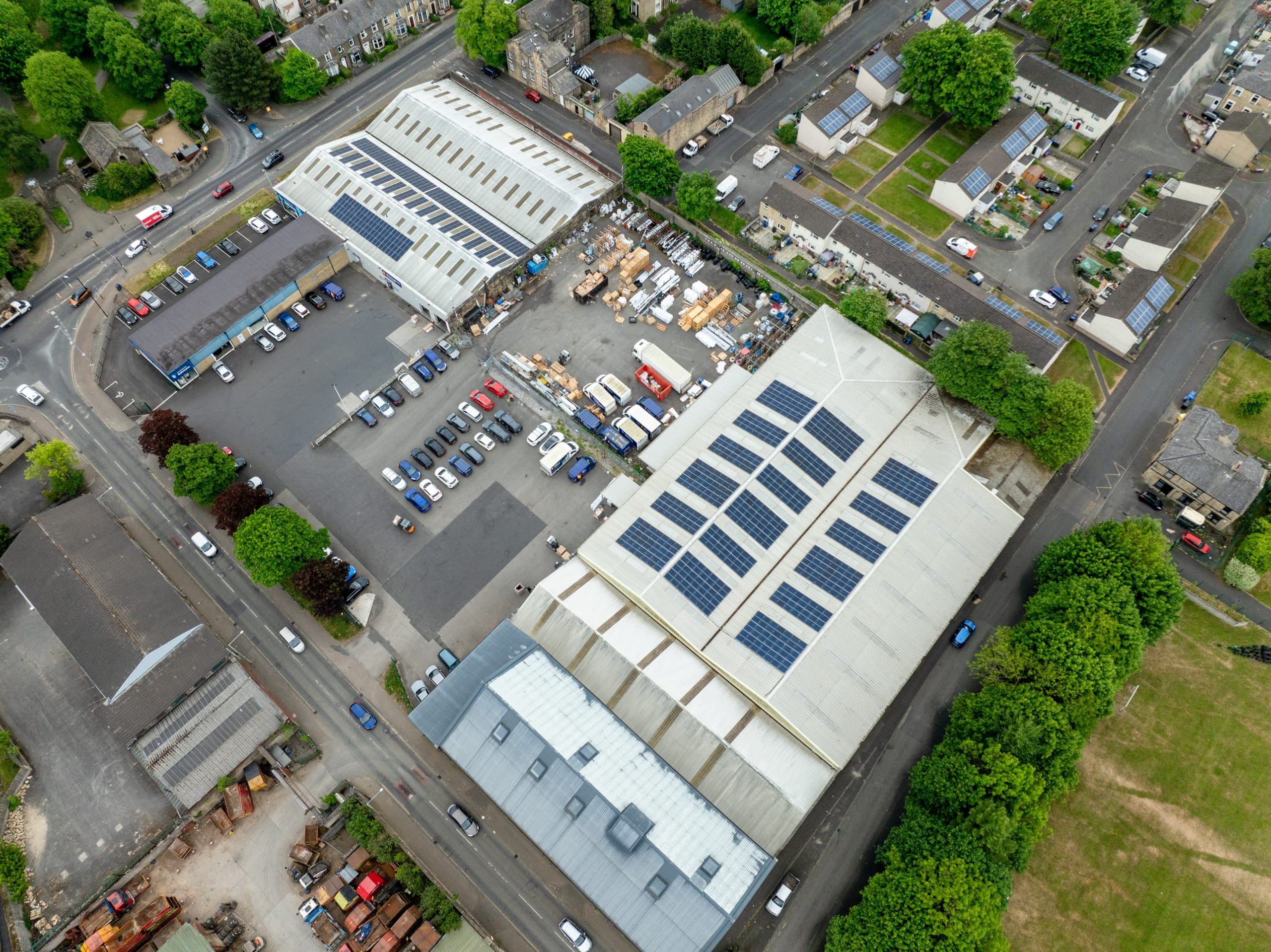 Solar PV Installation for James Hargreaves (Plumbers Merchants) Ltd